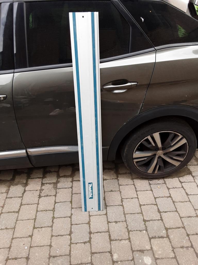 Makita geleiderail 1400mm voor invalzaag, Ophalen of Verzenden, Gebruikt, Invalzaag, Makita