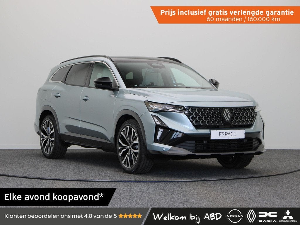 Renault Espace E-Tech full hybrid 200pk iconic 7p. | Vijf ja