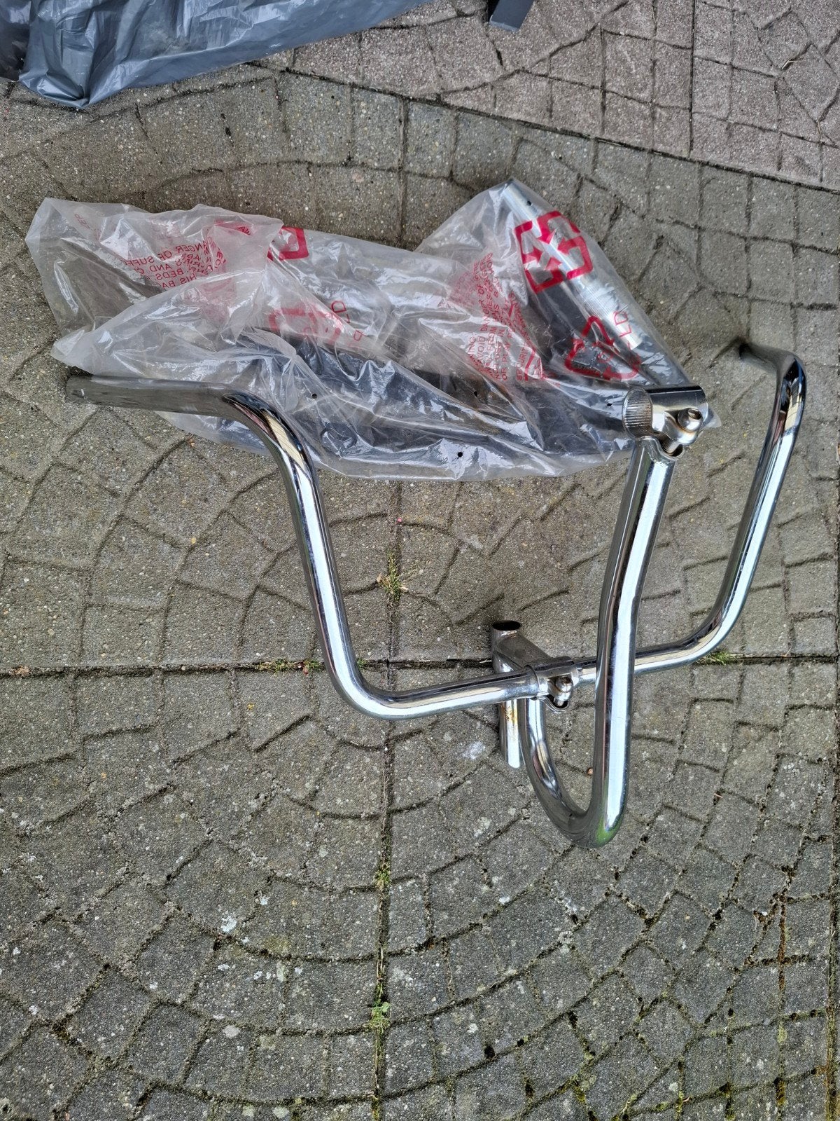 Gratis fietsstuur - voor het plaatsen van een kinderstoeltje, Ophalen