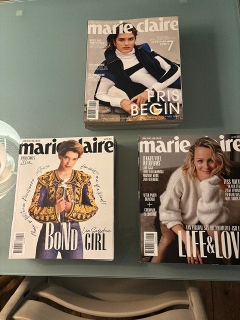 Marie Claire mode tijdschriften  jaargang 2020-2022, Ophalen of Verzenden, Zo goed als nieuw, Mode algemeen