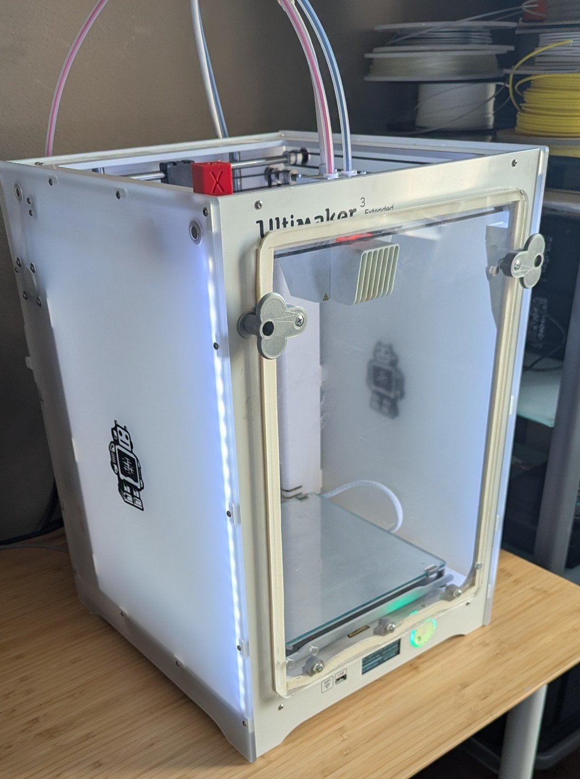 Ultimaker 3 Extended 3D-printer, Computers en Software, Ophalen, Gebruikt, Ingebouwde Wi-Fi, Ultimaker
