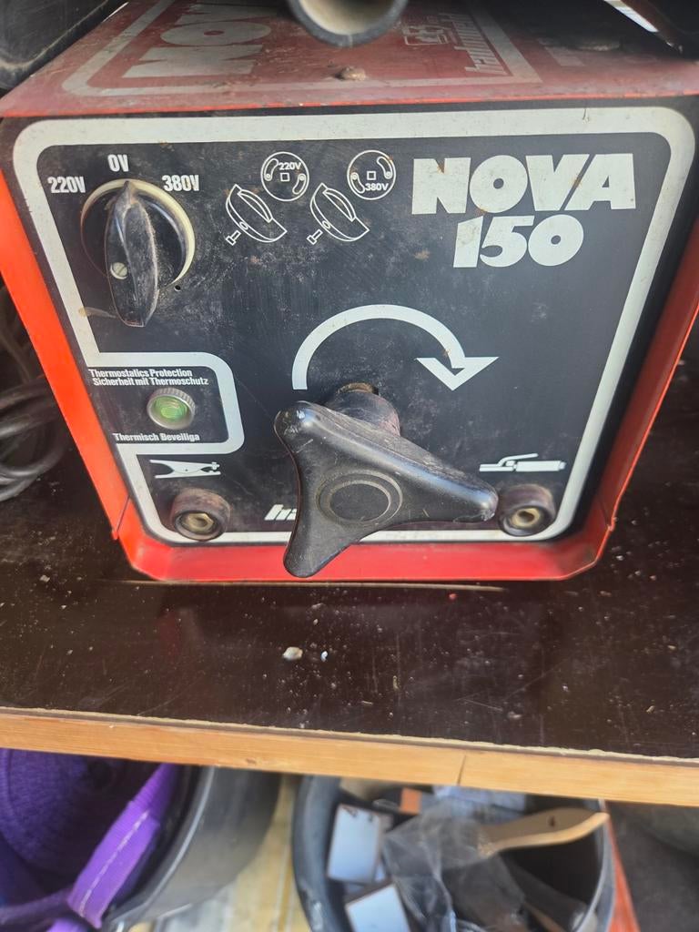 Hadyweld Nova 150 Lasapparaat - Gebruikt maar functioneel, Ophalen, Gebruikt, Minder dan 150 ampère, Elektroden