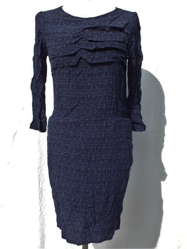 Mooie donkerblauwe jurk mt XS merk Sissy Boy, Blauw, ., Ophalen of Verzenden, Zo goed als nieuw