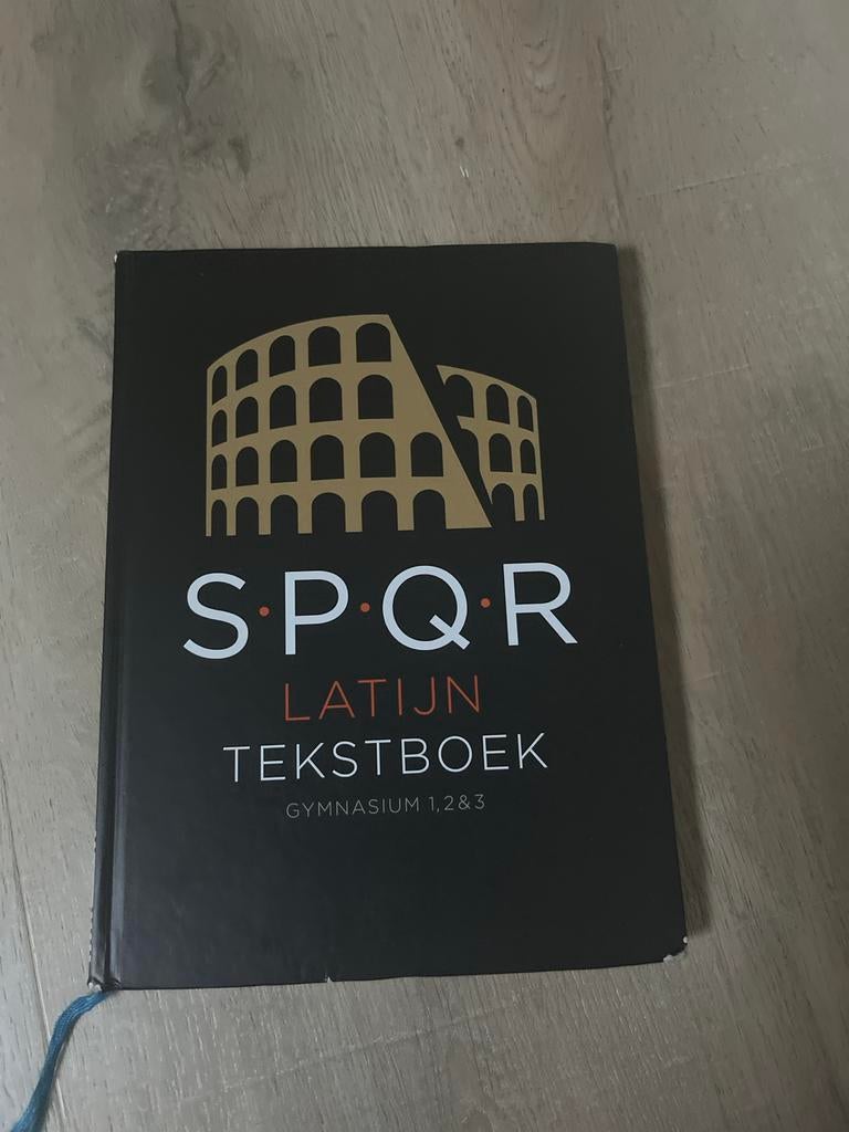 SPQR Latijn Tekstboek onderbouw, Ophalen of Verzenden, Alpha, Nieuw, Overige niveaus