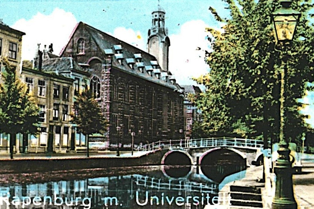 939934 Leiden ZH Nette oude kaart Onbeschreven Circa 1963, Ophalen of Verzenden, 1960 tot 1980, Ongelopen, Zuid-Holland