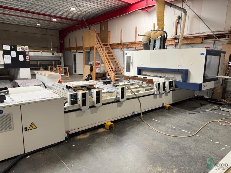 CNC Bewerkingscentra Morbidelli M100 2018 Boorunit 5 Asser