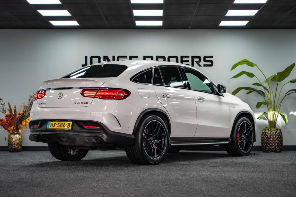 Mercedes-Benz GLE Coupé AMG 63 S 4MATIC |Pano|B&O|360, Auto's, Automaat, 5461 cc, Gebruikt, Wit