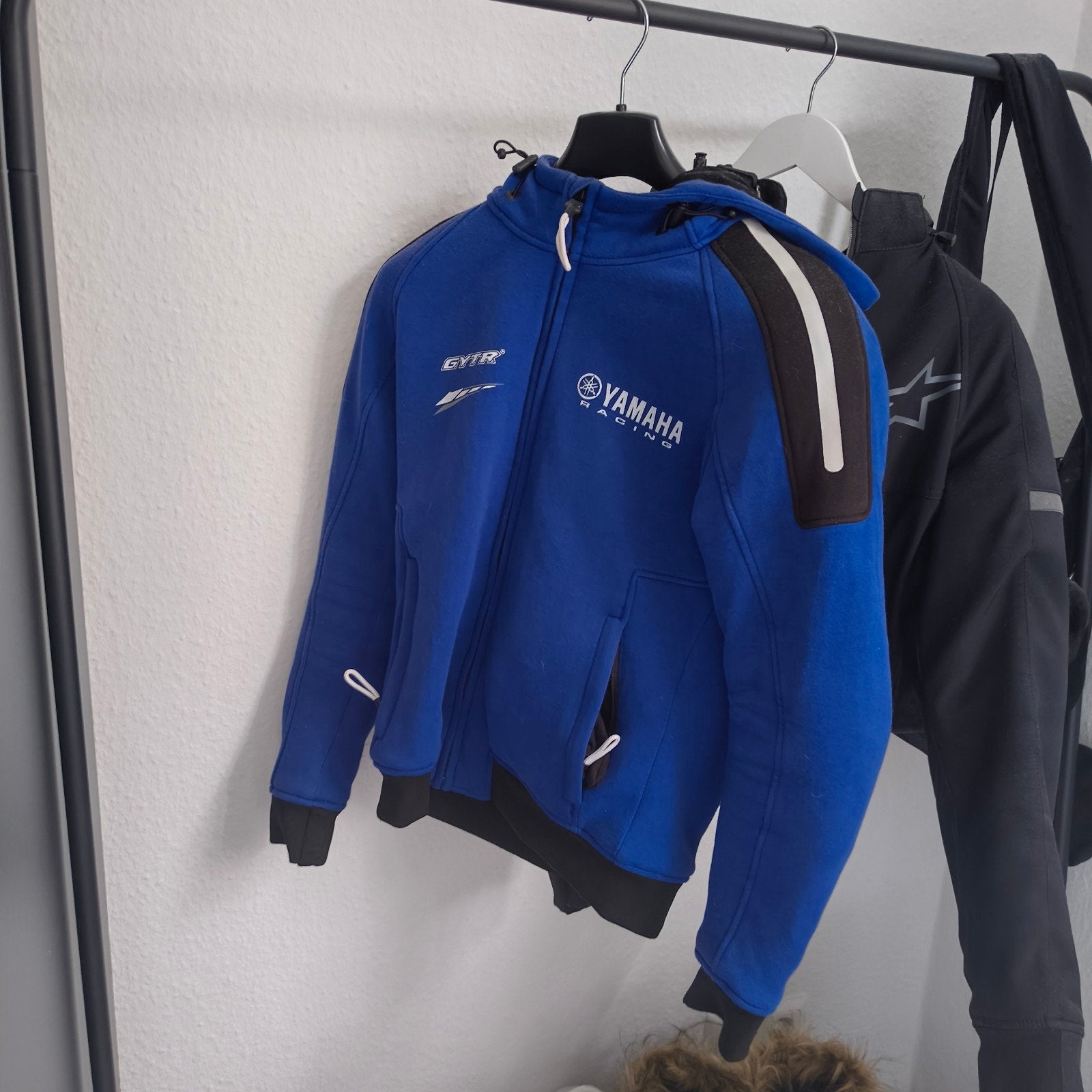 Yamaha Racing Jas - Blauw, Motoren, Jas | textiel, Heren, Yamaha, Ophalen of Verzenden