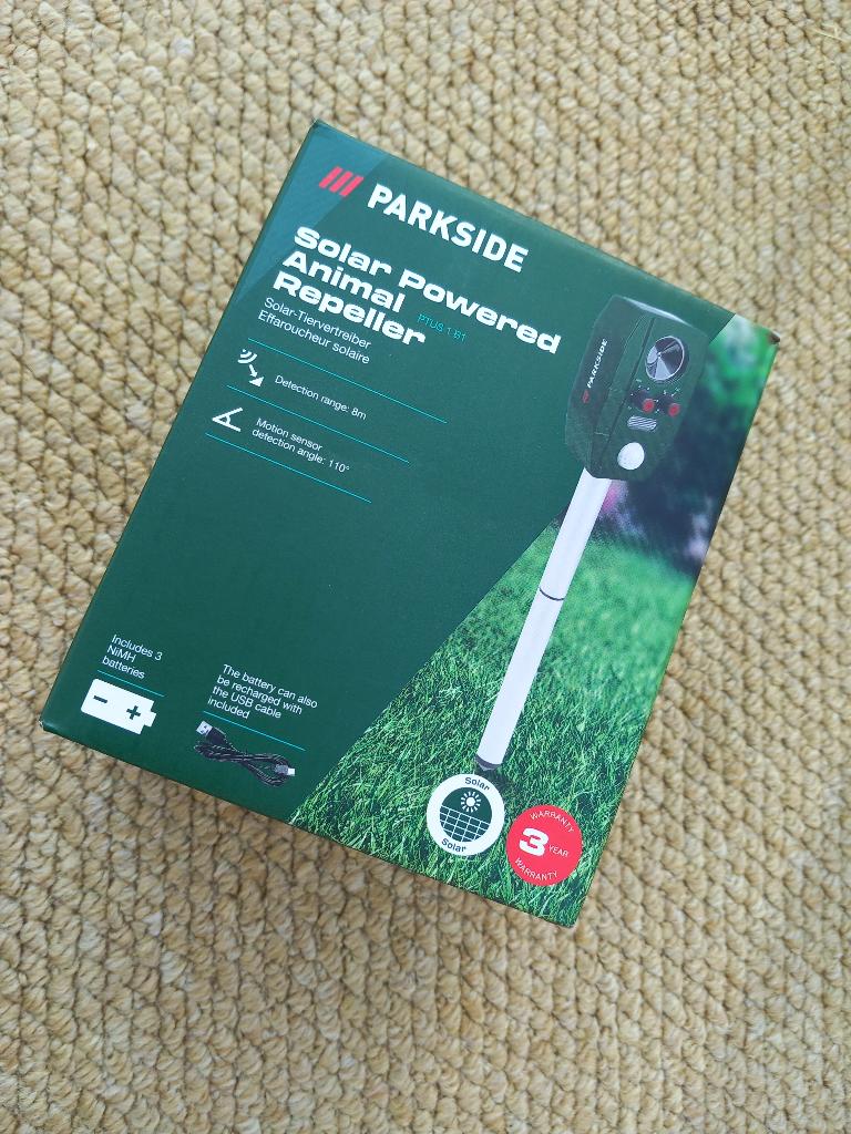 Nieuw in doos. Diervriendelijke Solar Dierenverjager, Tuin en Terras, Bestrijdingsmiddelen, Ophalen of Verzenden, Nieuw, Ongediertebestrijding