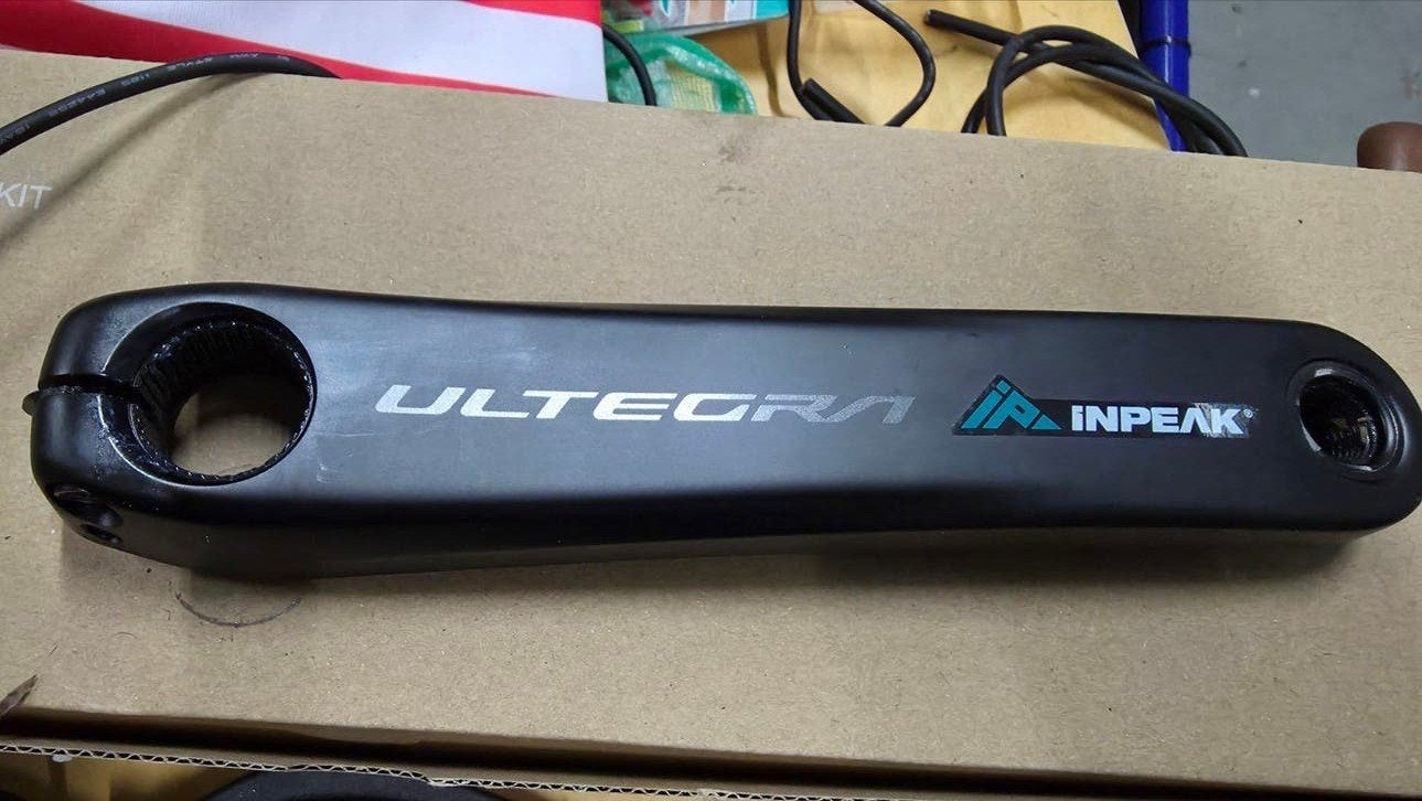 InPeak Ultegra R8100 (12-sp) powermeter vermogensmeter, Fietsen en Brommers, Fietsonderdelen, Crankstel of Pedalen, Inpeak, Ophalen of Verzenden