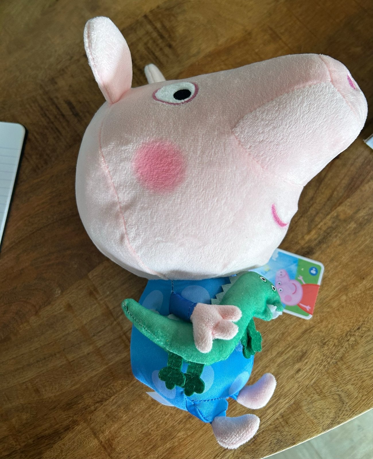 Peppa Pig knuffel met dinosaurus - Nieuw!, Overige merken, Overige typen, Nieuw, Ophalen of Verzenden