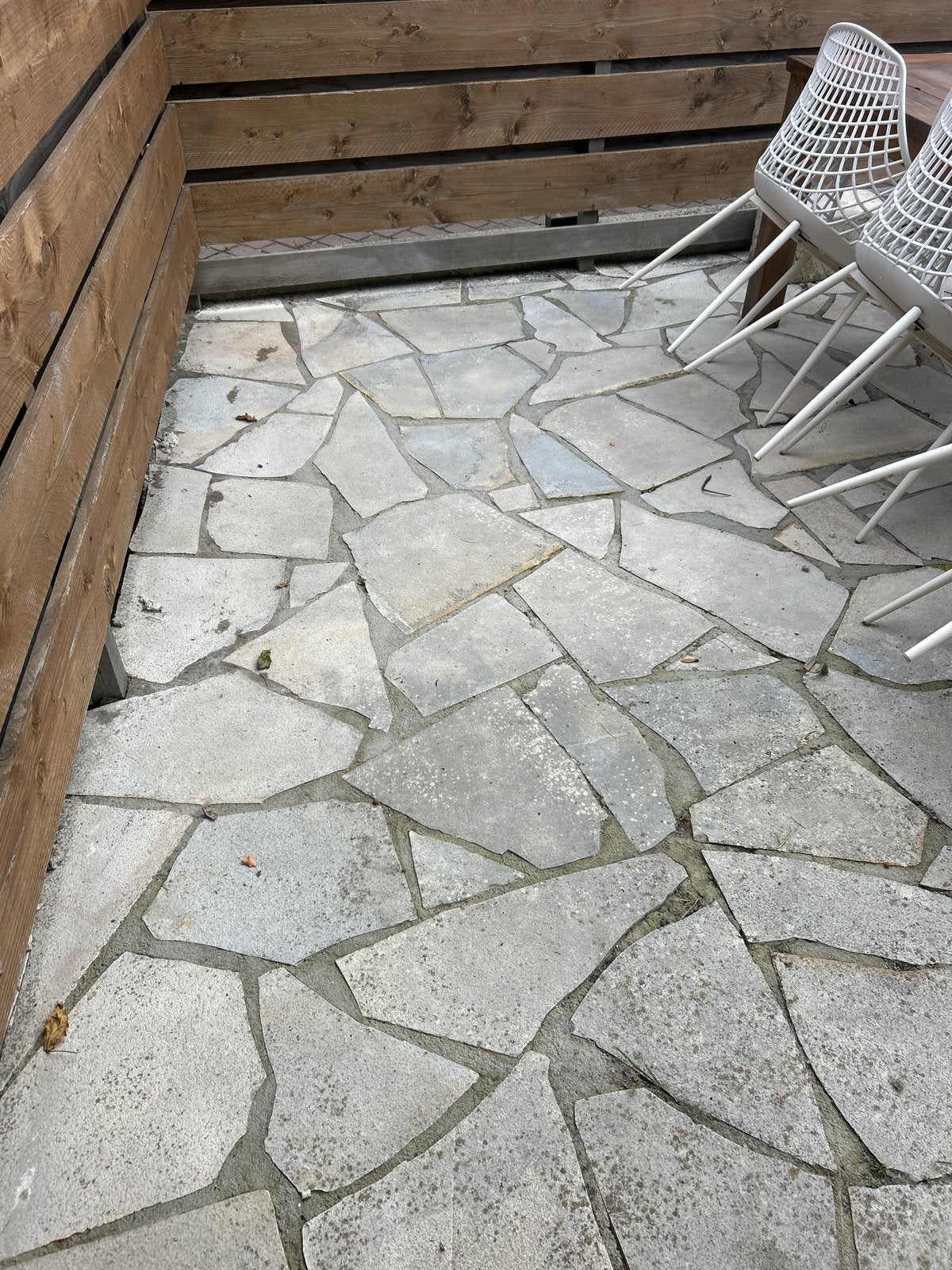 Flagstone, gebroken natuursteen terrastegels - Diverse maten, Ophalen, Gebruikt, Terrastegels, Natuursteen
