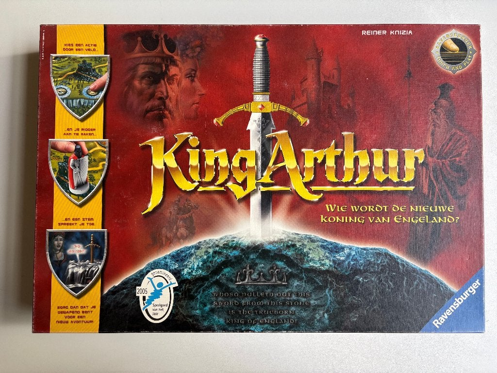 King Arthur bordspel Ravensburger, Een of twee spelers, Ophalen of Verzenden, Zo goed als nieuw, Ravensburger