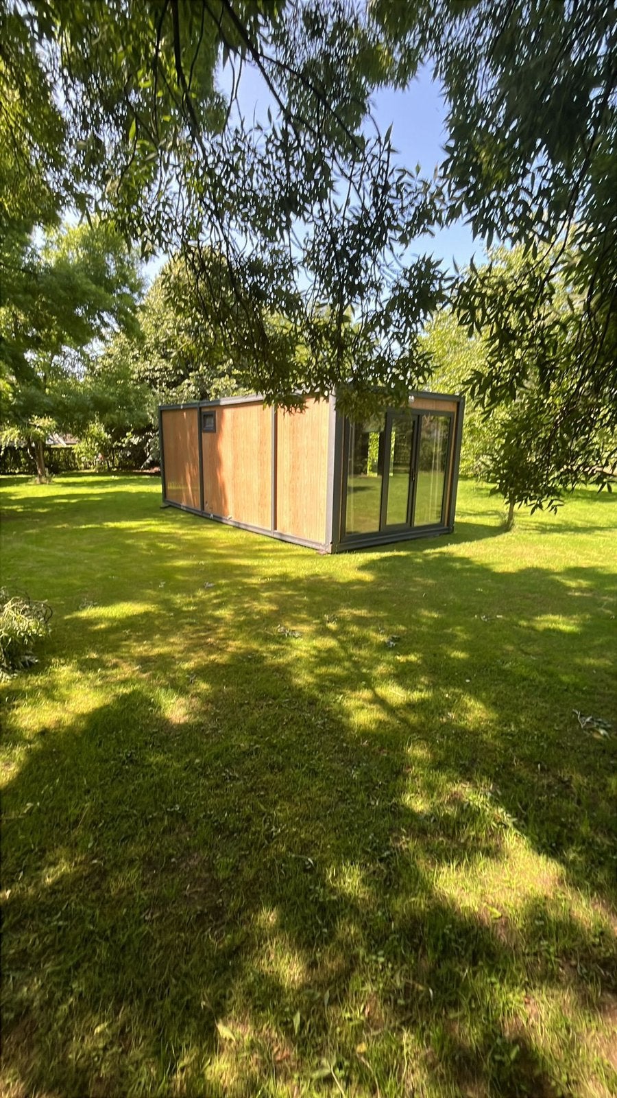 Containerwoning, Ophalen