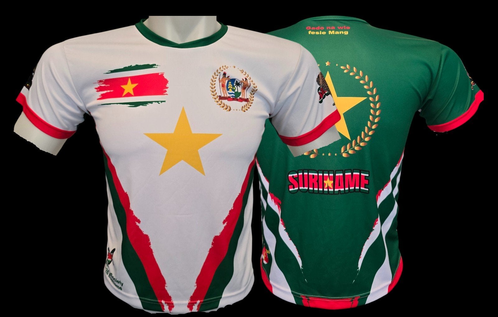 Suriname shirts FW27. De mooiste! Volwassen en kindermaten, Kinderen en Baby's, Verzenden, Jongen of Meisje, Overige typen, Nieuw