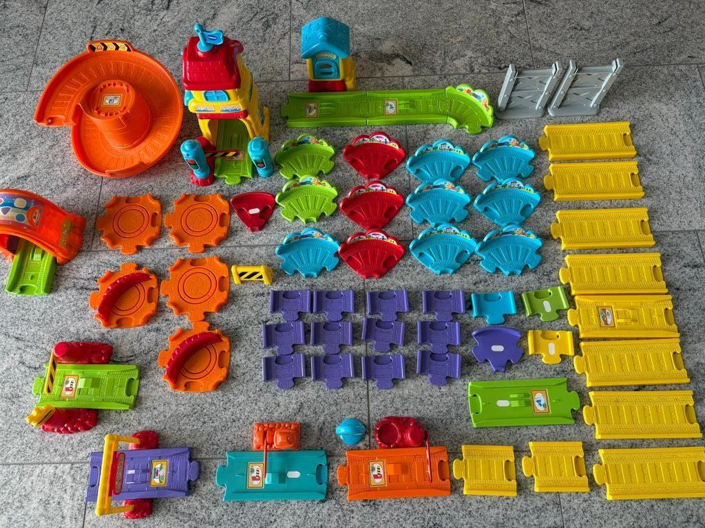 Vitech speelbaan met Tobias trein, Ophalen of Verzenden, Gebruikt, 2 tot 4 jaar