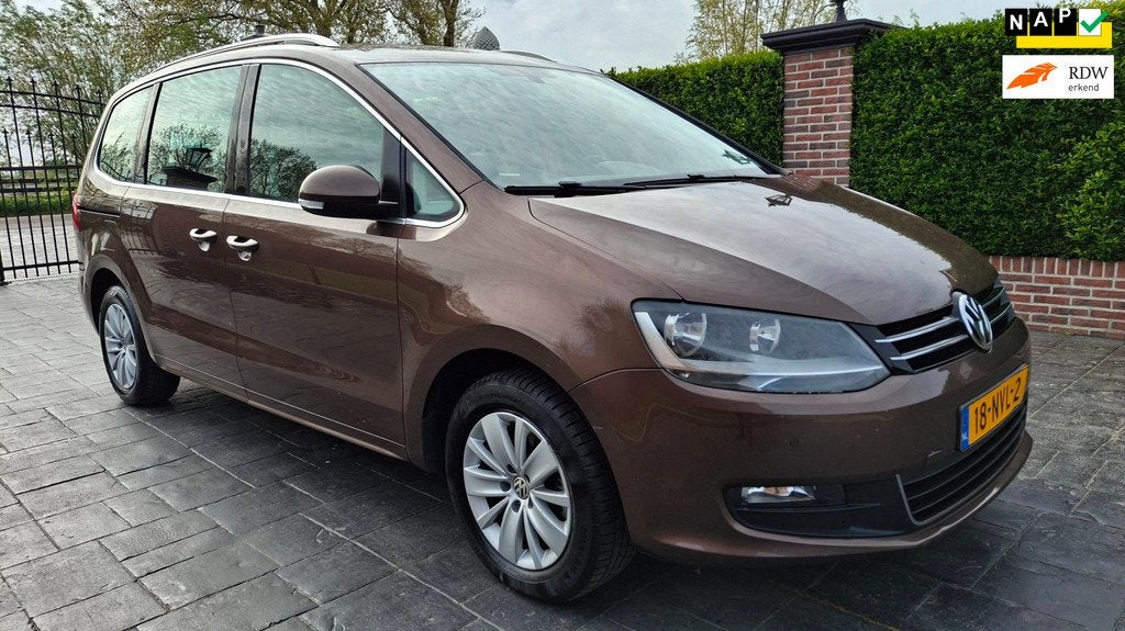 Volkswagen Sharan 1.4 TSI 1e Eigenaar 7persoons ECC Navi APK, Auto's, Volkswagen, Bedrijf, Te koop, Sharan, ABS, Airbags, Airconditioning