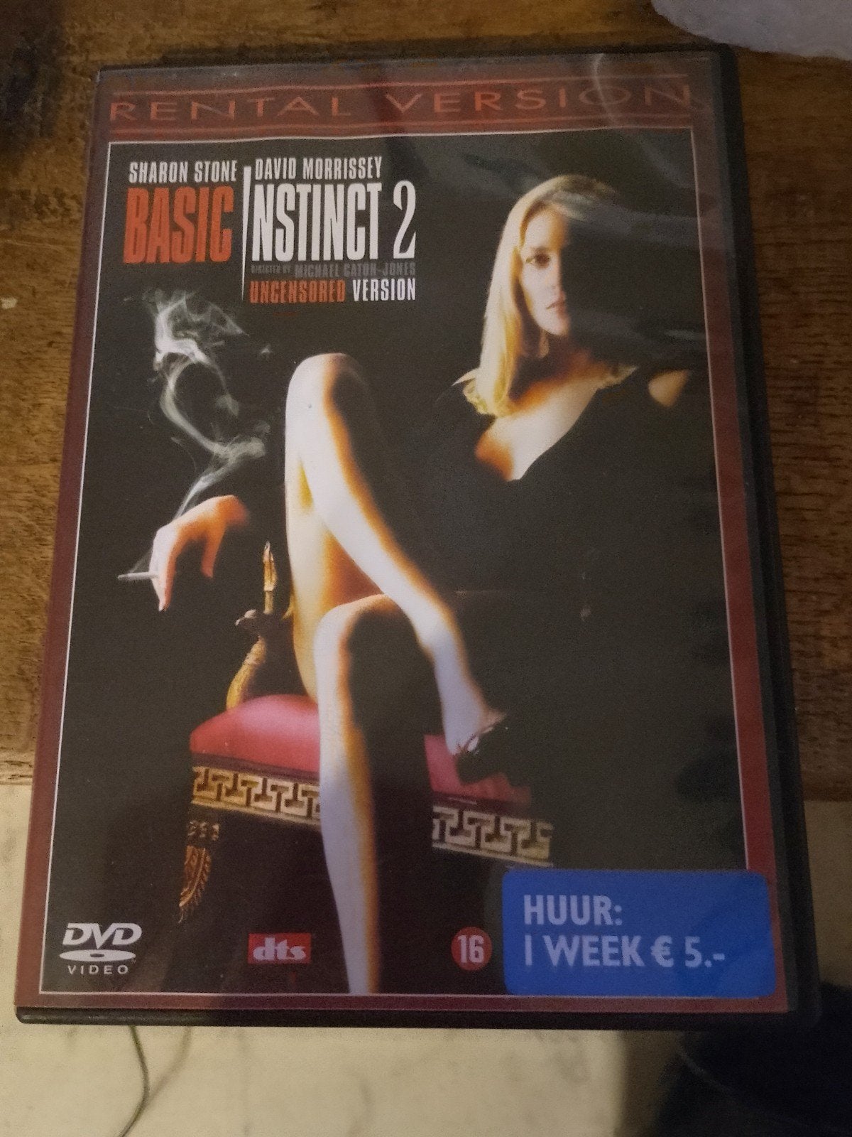 basic instinct 2 dvd, Alle leeftijden, Ophalen of Verzenden, Zo goed als nieuw