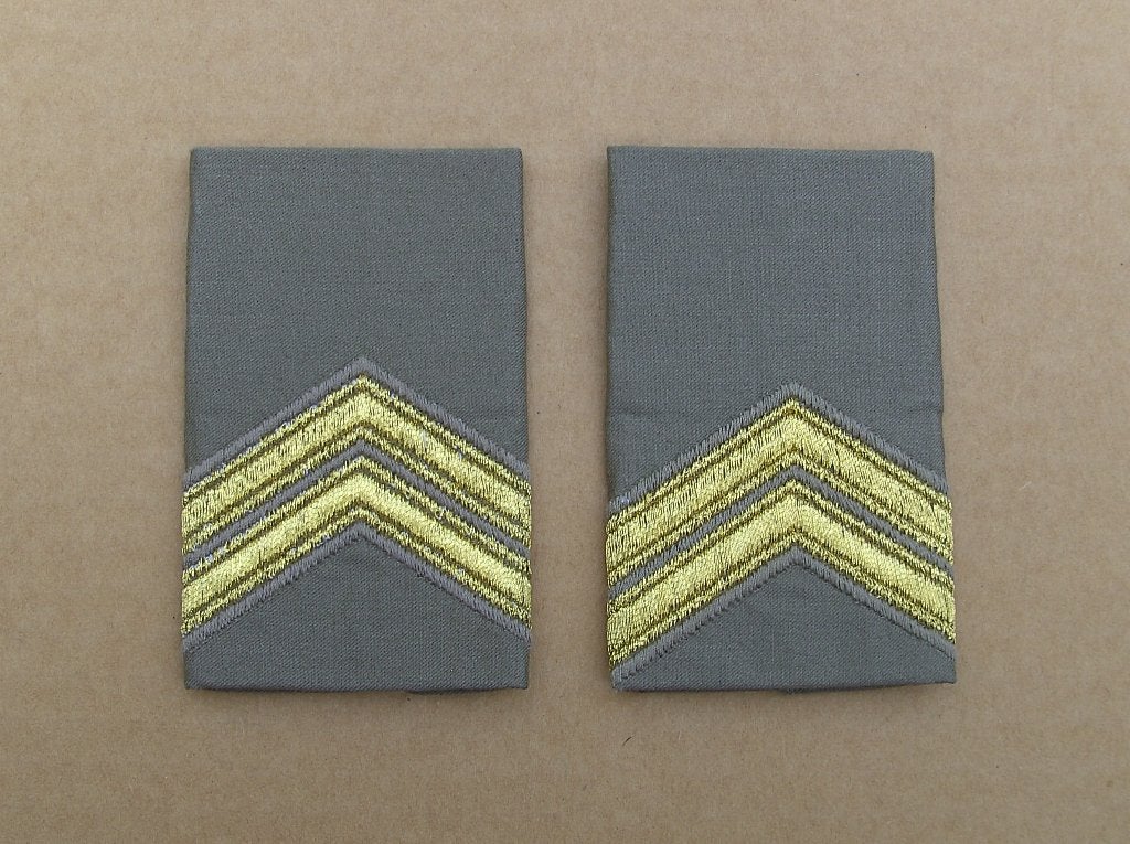 rangen regenjas stratotex  -  Sergeant Majoor, Ophalen of Verzenden, Landmacht, Nederland, Embleem of Badge