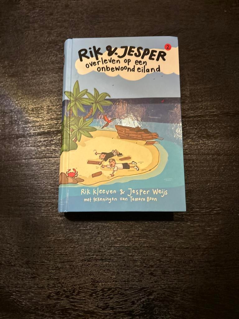 Rik & Jesper: Overleven op een onbewoond eiland, Ophalen of Verzenden, Zo goed als nieuw, Fictie