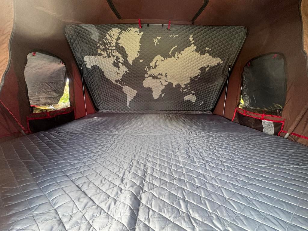 Daktent verhuur XXL 4+ personen met luifel en voortent