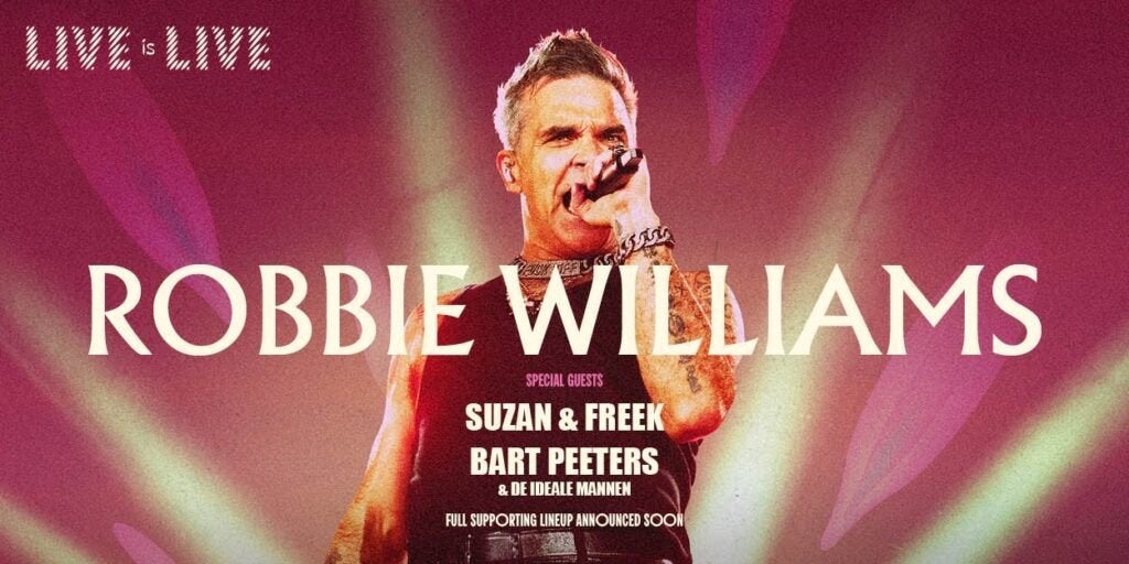 2 x Robbie Williams kaarten Antwerpen 27/6, Twee personen, Juni