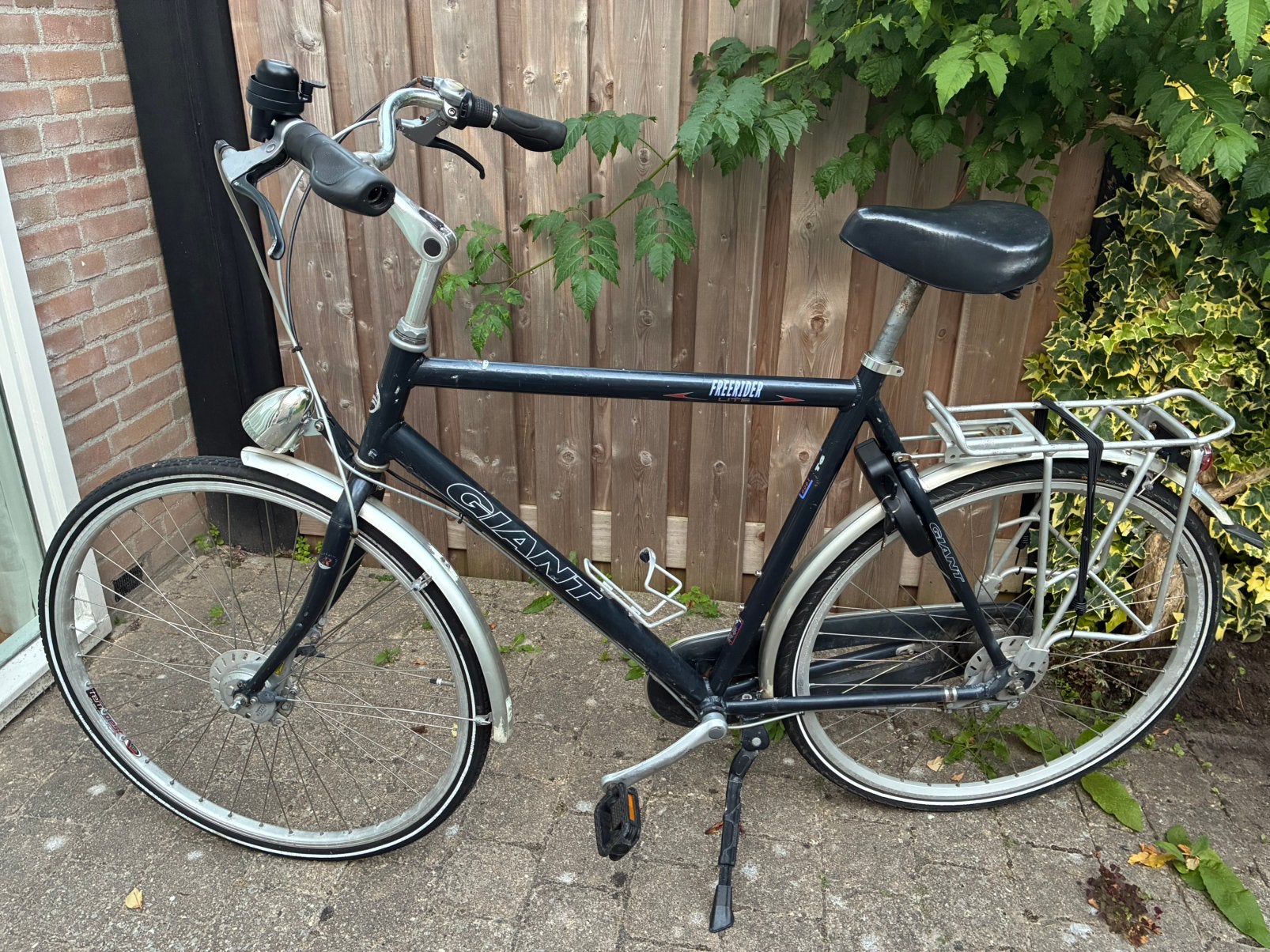 Herenfiets Giant Freerider 28"/60cm, Ophalen, Velgrem, Versnellingen, Giant