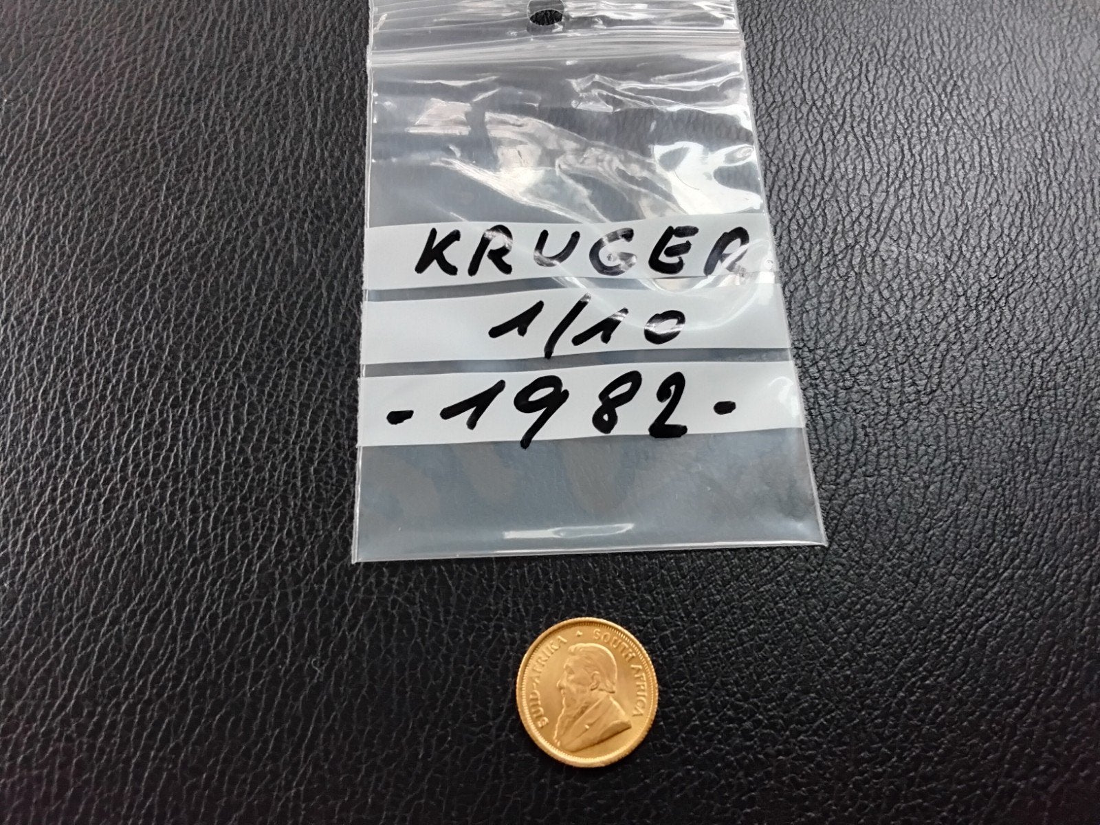 1/10 ounce Gouden Krugerrand 1982, Ophalen of Verzenden, Goud