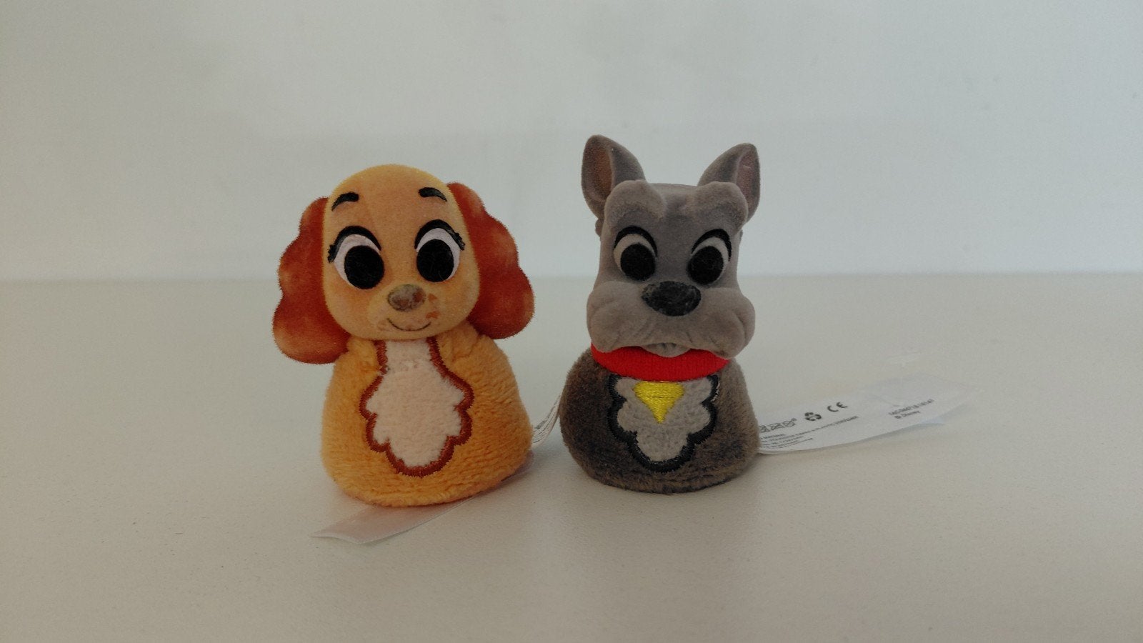 2 Lady en de vagebond poppetjes, Ophalen of Verzenden, Zo goed als nieuw