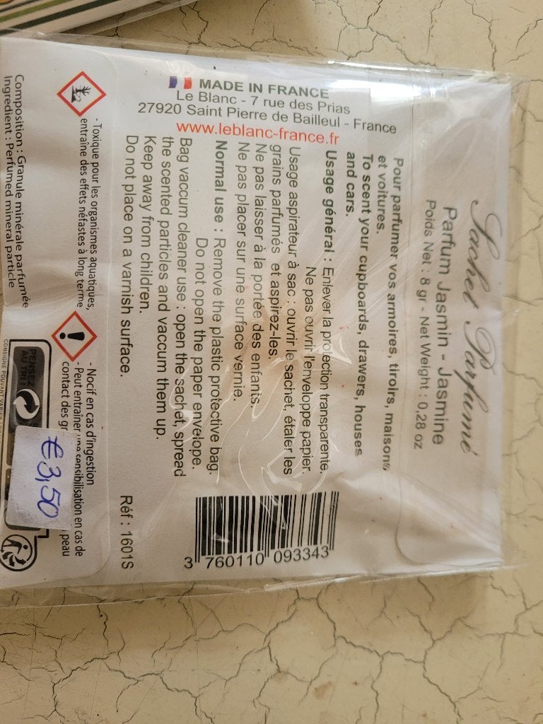 Nieuwe geurzakjes p/st 3 euro, Ophalen of Verzenden