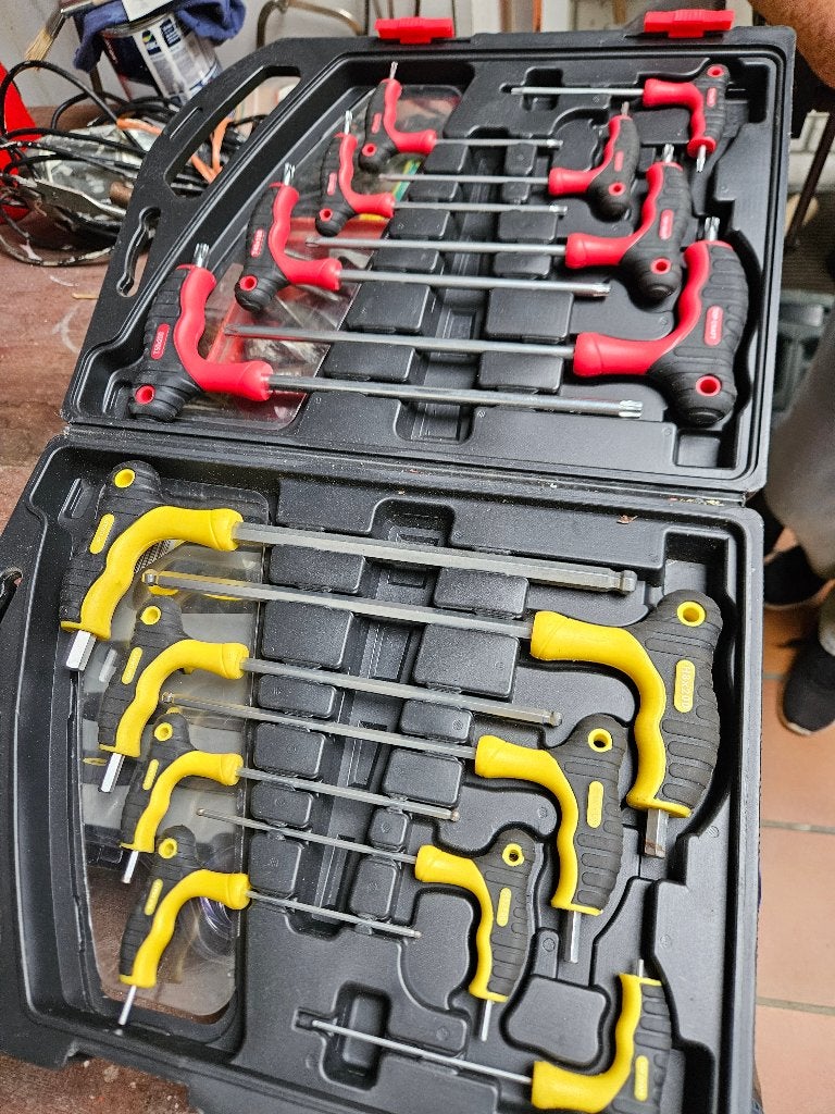 Nieuwe set inbus en Torx sleutels in cassette, Ophalen, Nieuw, Overige typen, Overige merken