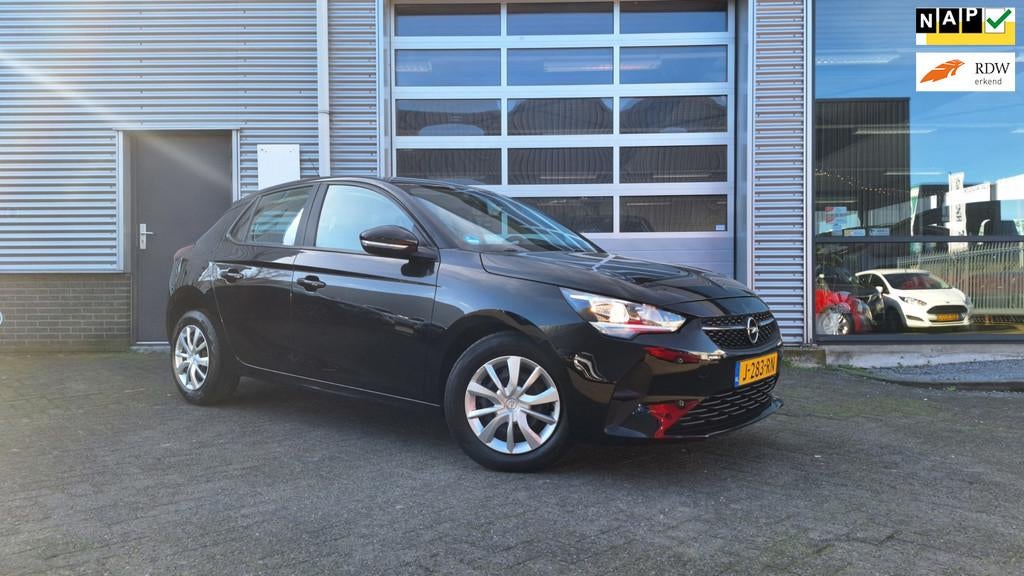 Opel Corsa 1.2 Edition/Airco/Cruise dealer onderhouden/, Auto's, Voorwielaandrijving, 1199 cc, Zwart, Origineel Nederlands