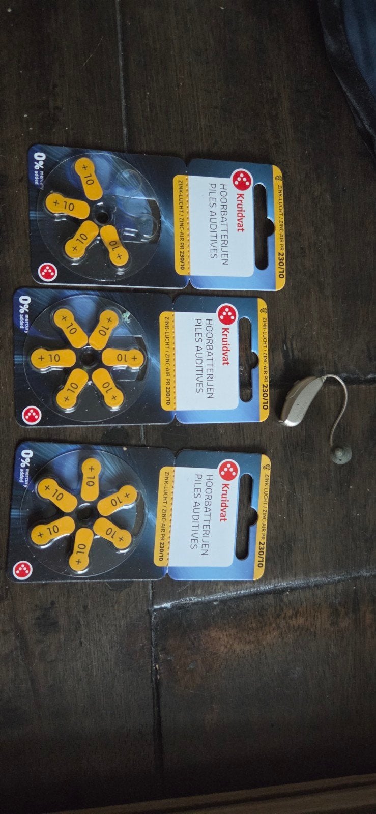 gehoorapparaat batterijen, Ophalen of Verzenden, Nieuw