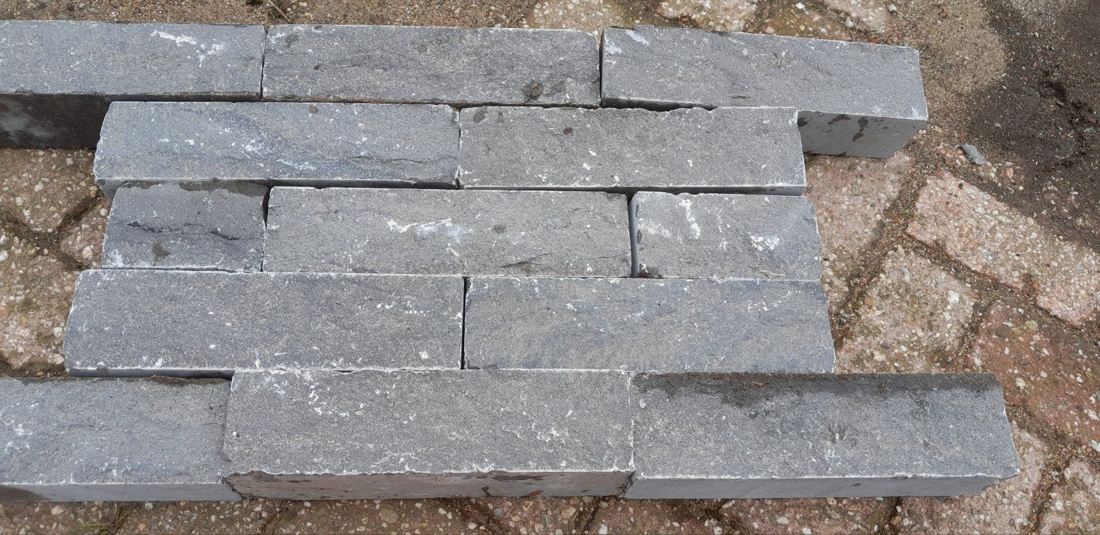 gekapte blue stone borderrand, Ophalen, Minder dan 100 cm, Biels