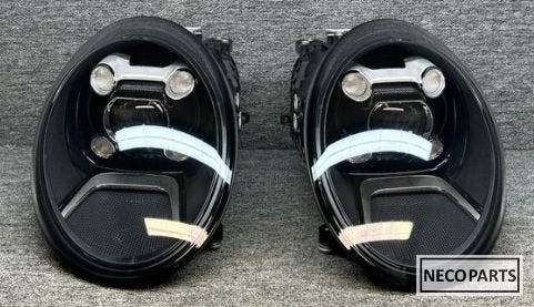 PORSCHE 911 992 FULL LED KOPLAMPEN COMPLEET LINKS RECHTS SET, Gebruikt, -, -, Porsche