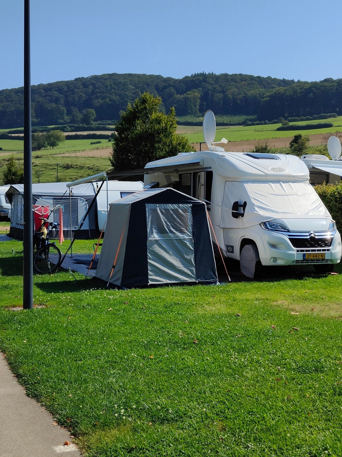 raamafdekking voor camper Fiat en Citroën campers, Caravans en Kamperen, Ophalen, Zo goed als nieuw