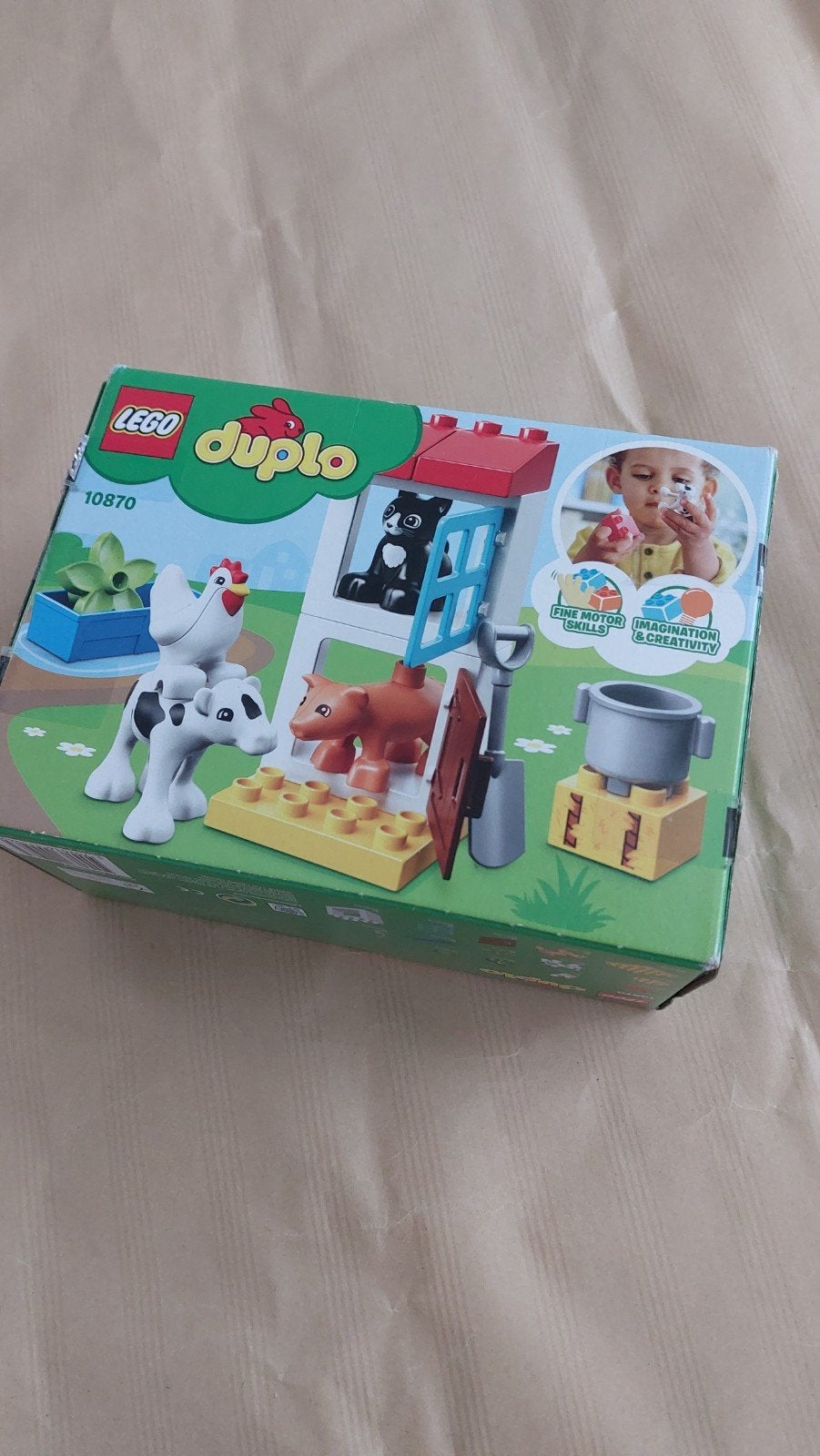 LEGO Duplo 10870 Boerderijdieren, Ophalen of Verzenden, Zo goed als nieuw, Overige merken