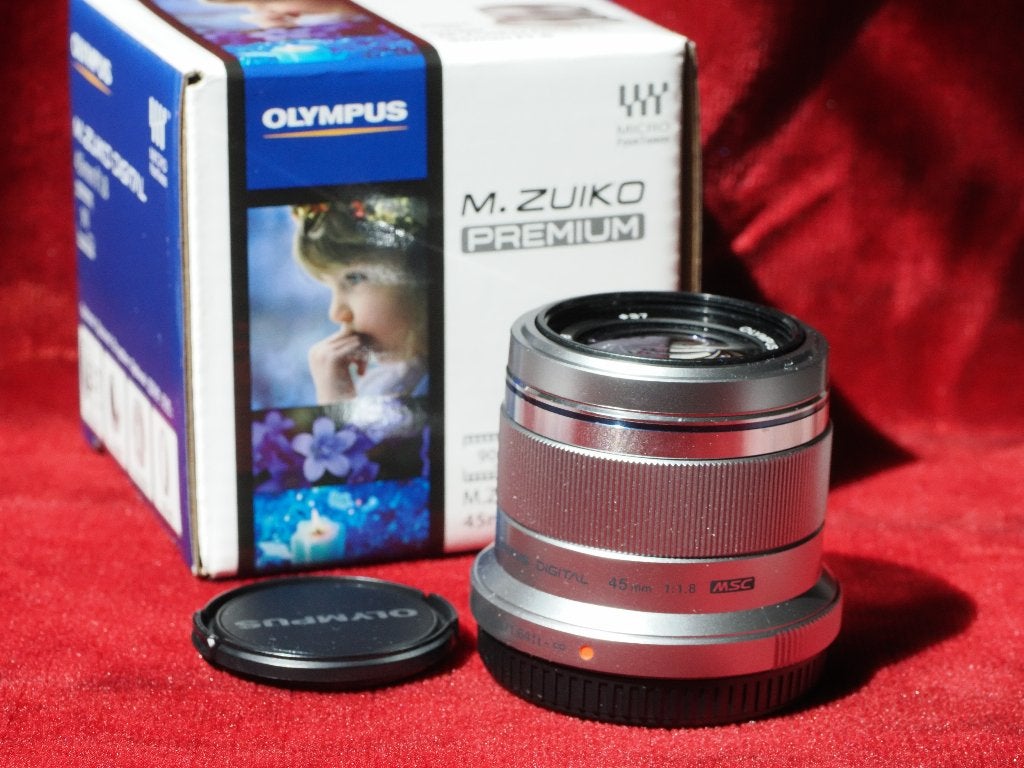 Olympus M.Zuiko Digital 45 mm F1.8, als nieuw, Audio, Tv en Foto, Fotografie | Lenzen en Objectieven, Ophalen of Verzenden, Zo goed als nieuw