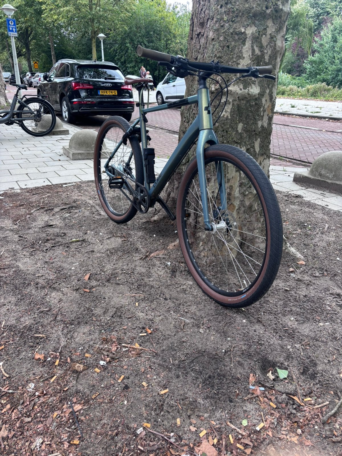 Cube Hyde Pro stadsfiets, Fietsen en Brommers, Versnellingen, Zo goed als nieuw, 57 tot 61 cm, Schijfrem