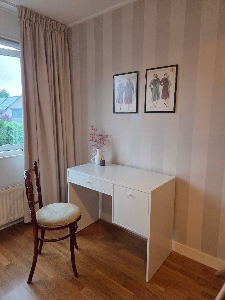 Bureau, toilettafel - IKEA SVYDE - 100 x 48, Ophalen, Zo goed als nieuw, IKEA, Wit