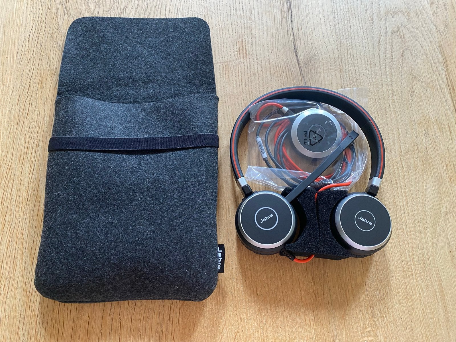 Jabra Evolve 40 UC Headset, Nieuw, Ophalen of Verzenden, Jabra, Zwart