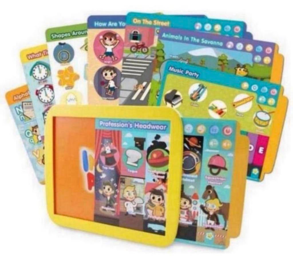 Educatief tablet speelgoed 2-6 jaar alfabet cijfers vormen, Nieuw, Ophalen of Verzenden, Knutselen, H