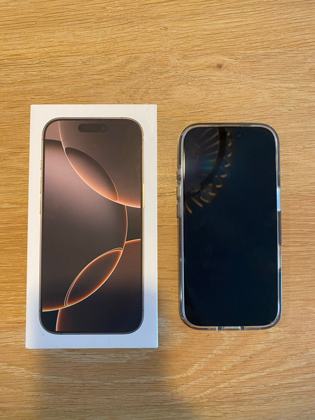 iPhone 16 Pro Dessert 256GB - Zo goed als nieuw, Telecommunicatie, Mobiele telefoons | Apple iPhone, Zo goed als nieuw, 256 GB