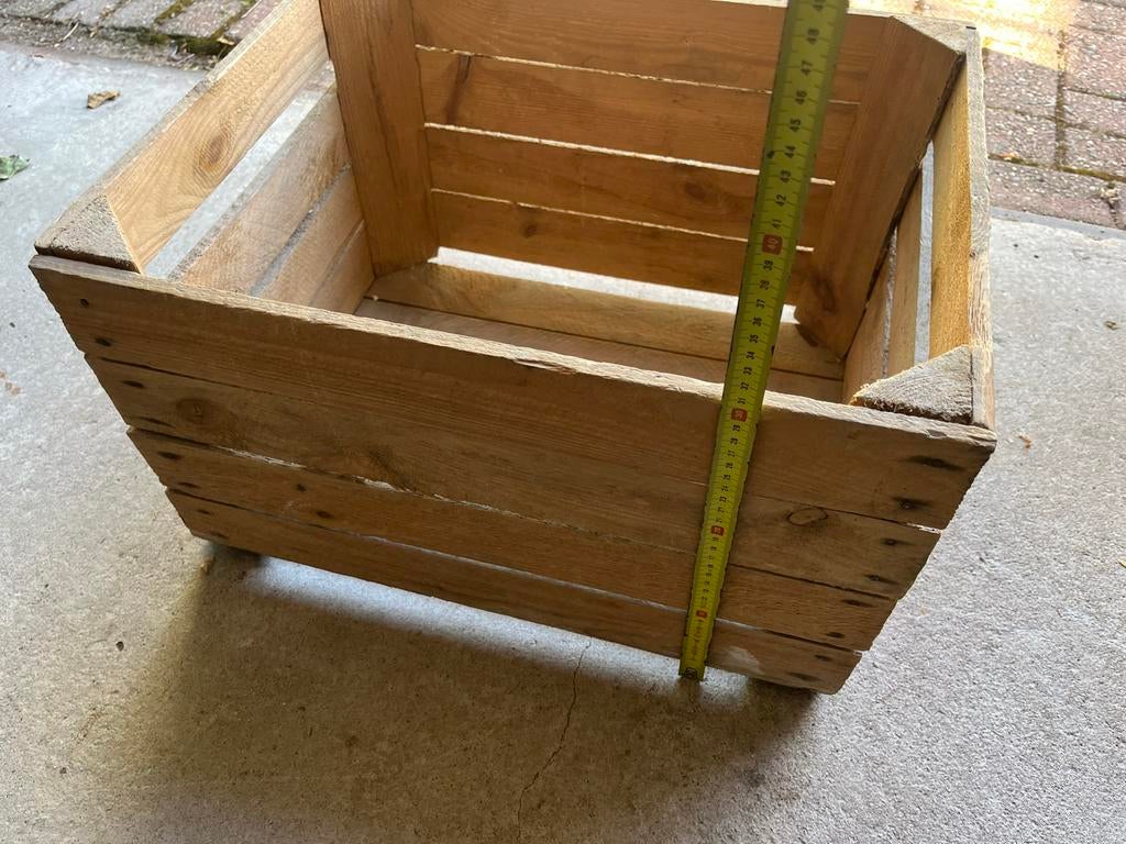 Houten veilingkist, Gebruikt, 50 tot 75 cm, Minder dan 35 cm, Ophalen of Verzenden