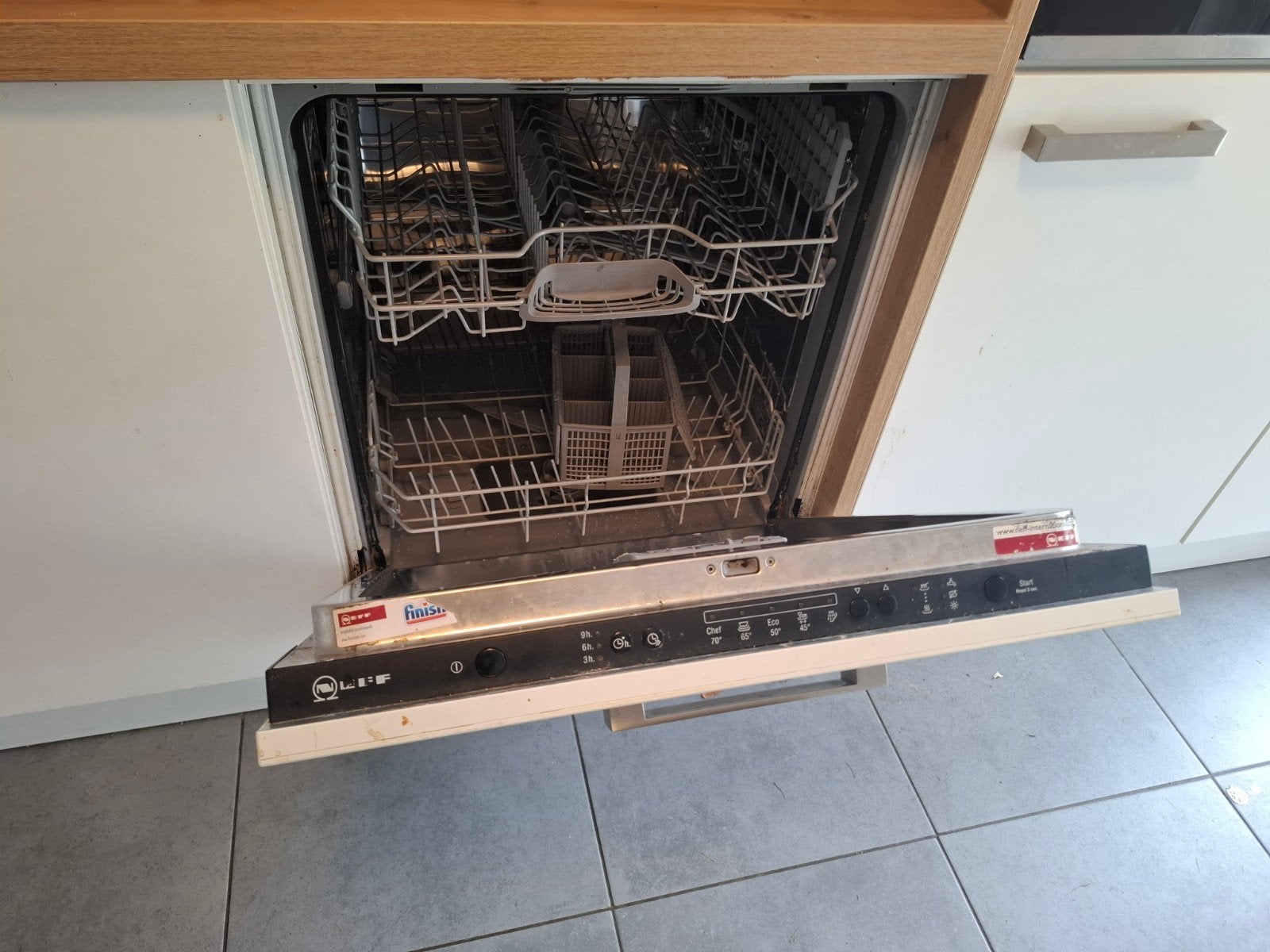 Neff Inbouw Vaatwasser - Gebruikt en Werkend, Witgoed en Apparatuur, Vaatwasmachines, Ophalen