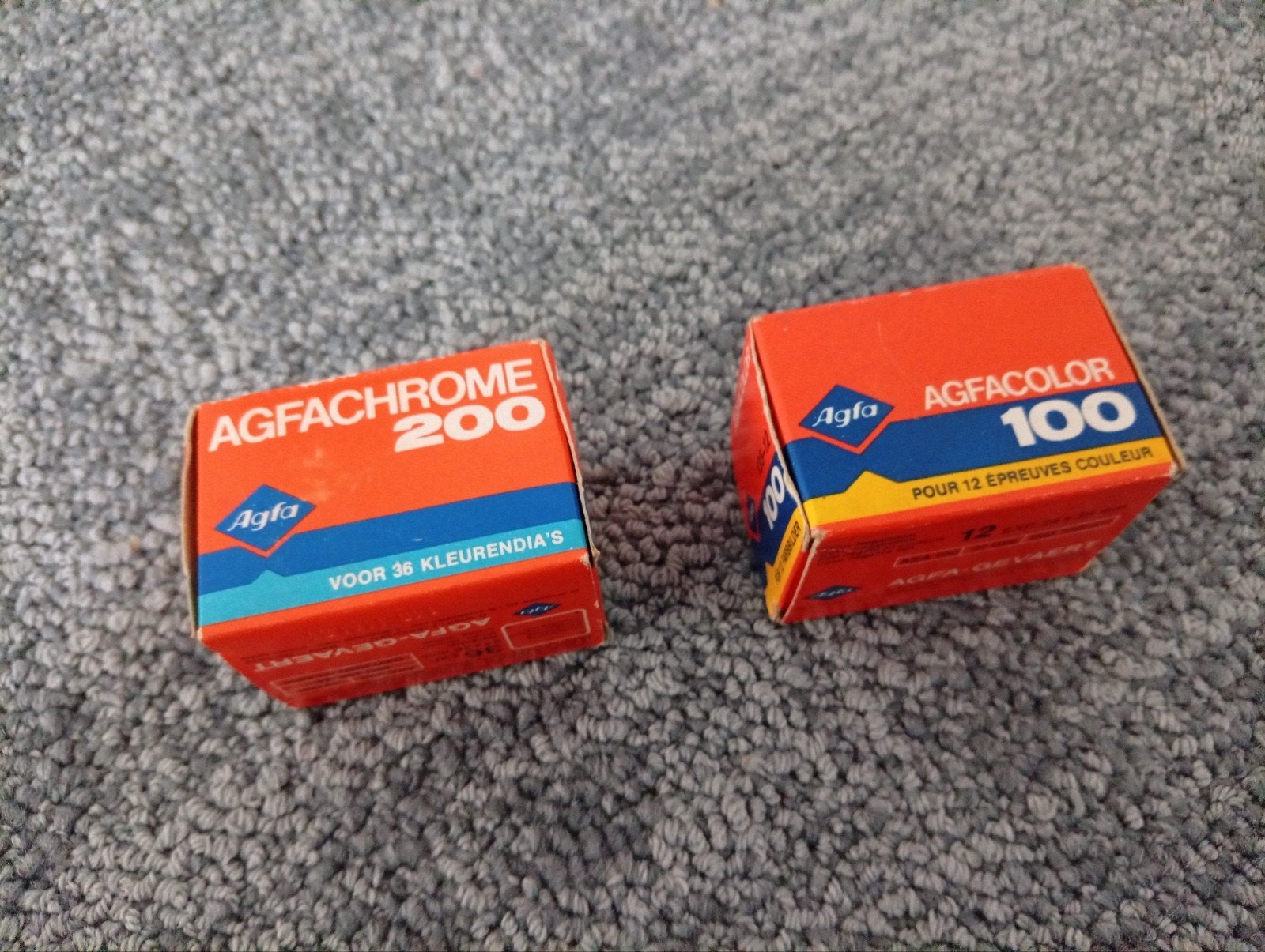 2 fotorollentjes uit 1984 35mm lomography lomografie, Verzenden