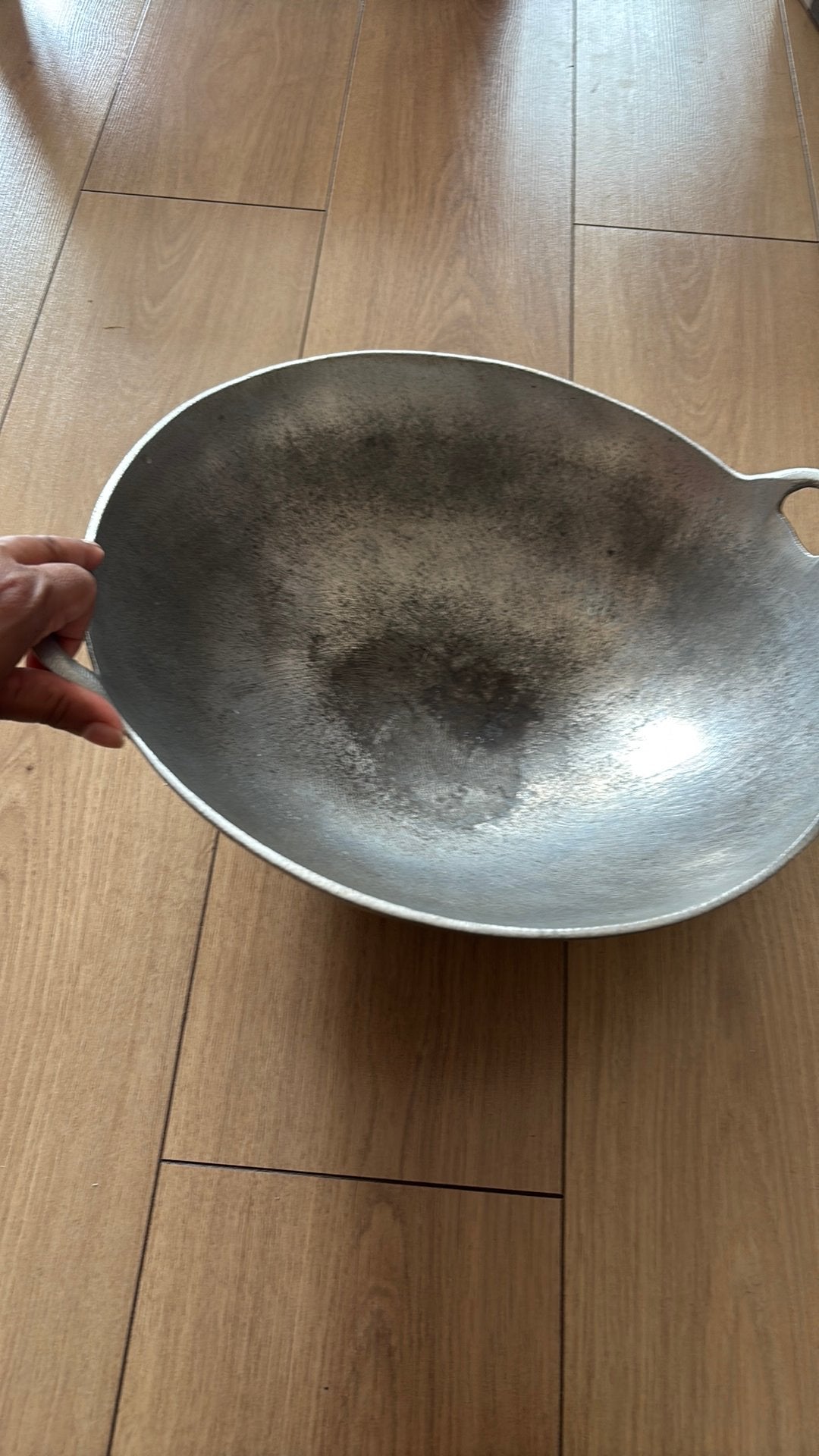 Gietijzer pan, Huis en Inrichting, Keuken | Potten en Pannen, Ophalen, Zo goed als nieuw, Gietijzer