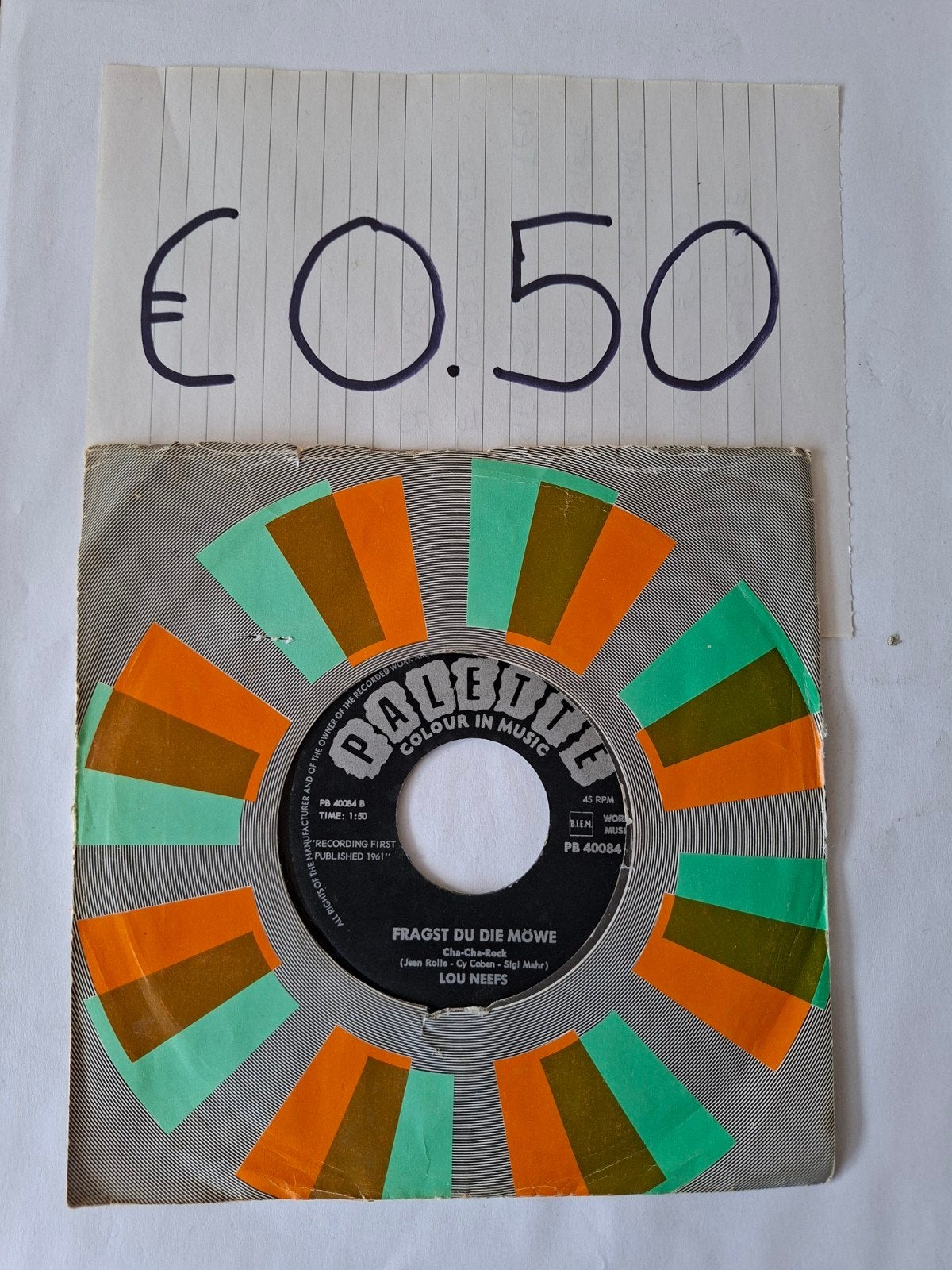 Lou Neefs, Ophalen of Verzenden, Gebruikt, 7 inch, Pop