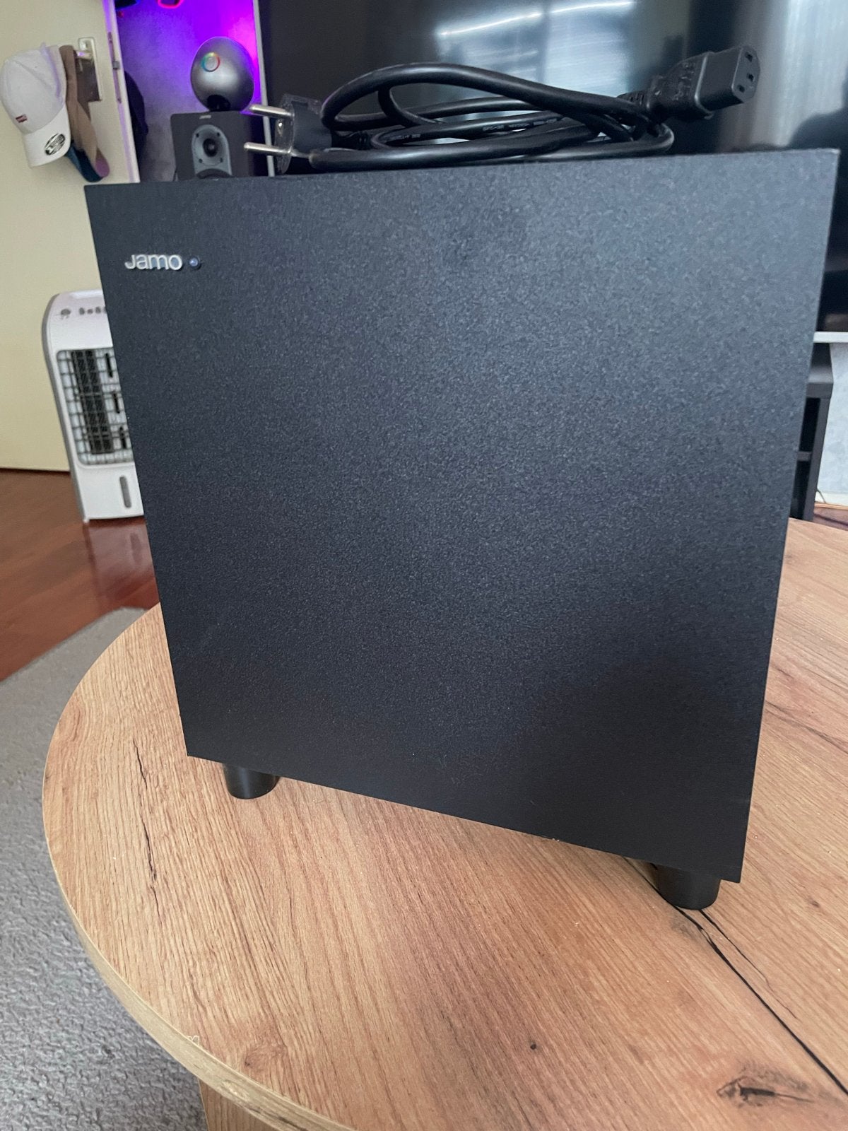 Jamo SUB 210 Subwoofer - Krachtige Bass voor Thuisbioscoop, Audio, Tv en Foto, Luidsprekers, Ophalen, Subwoofer, Zo goed als nieuw