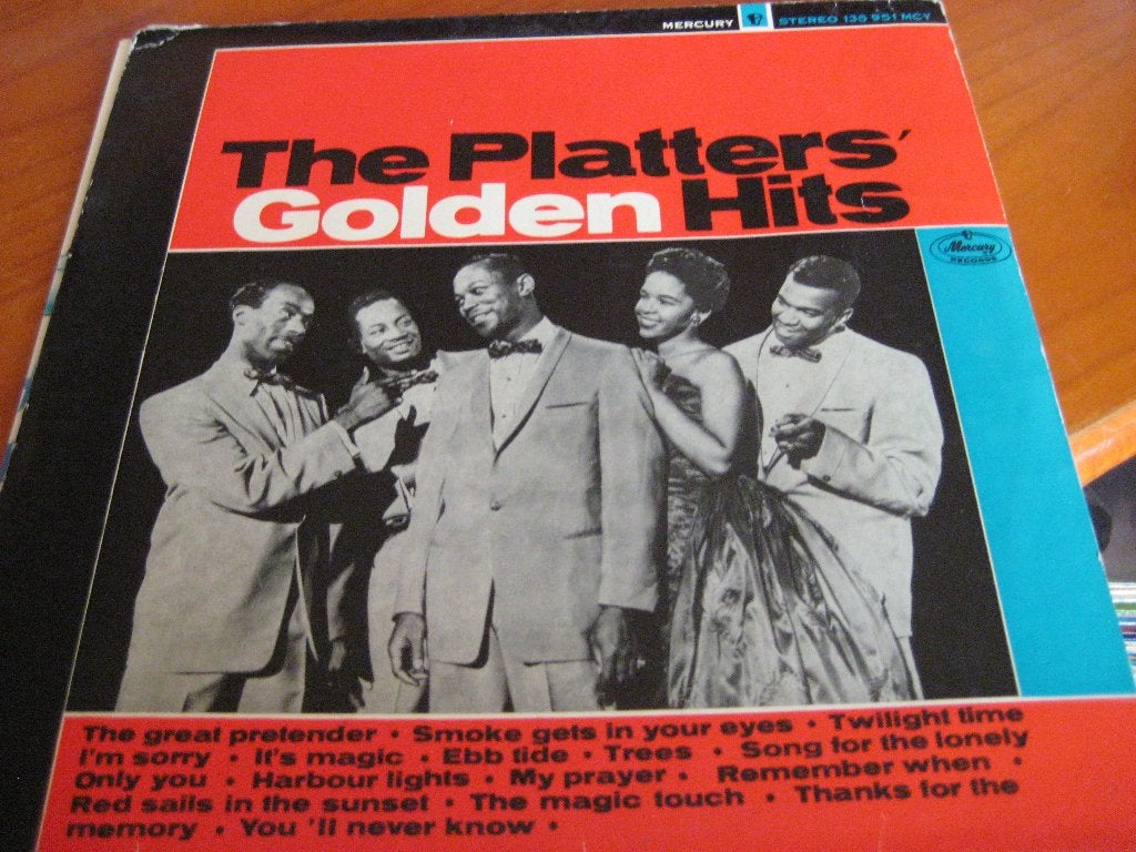LP, The Platters: Golden Hits, Ophalen of Verzenden, Zo goed als nieuw, LP